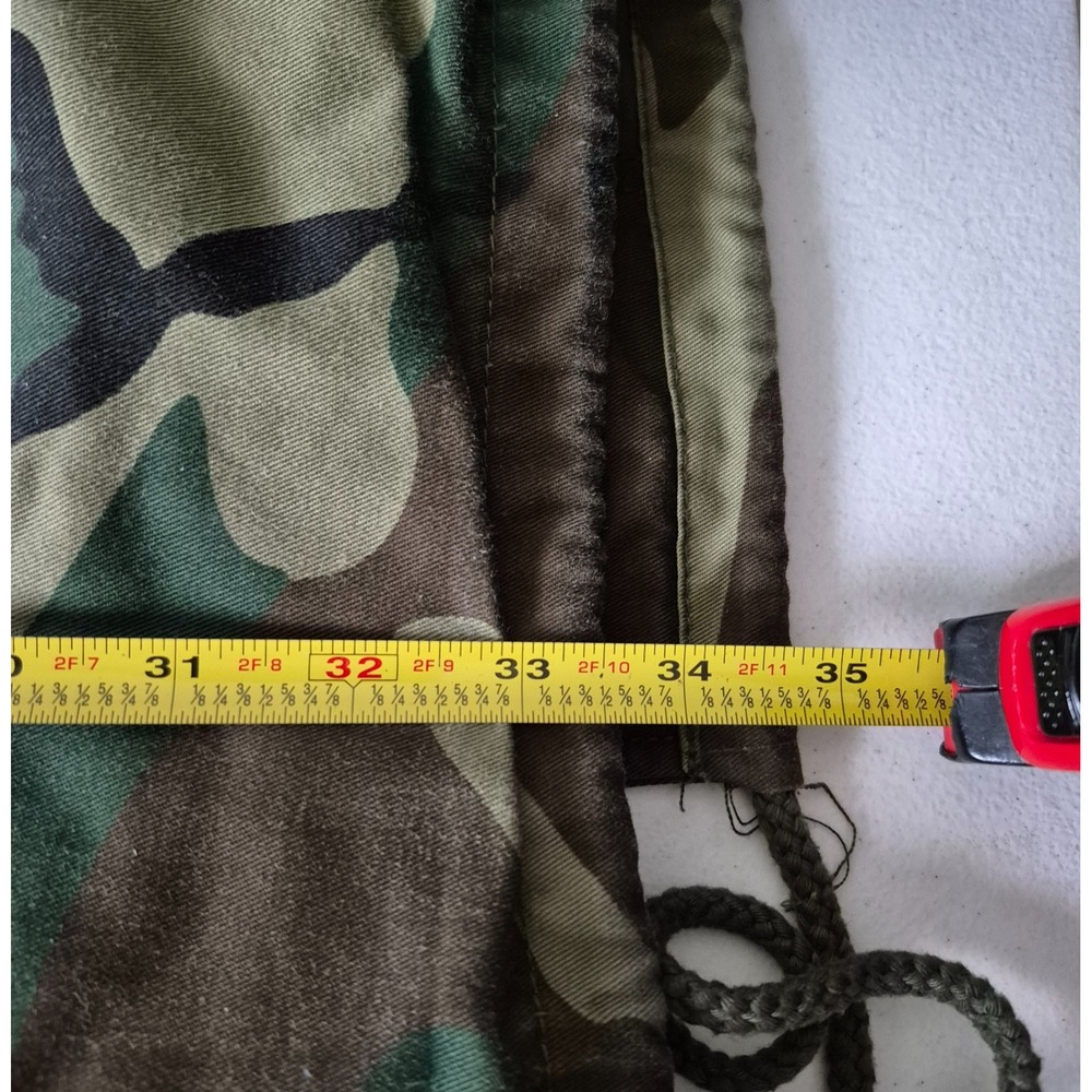 Men's Camouflage Field Jacket - Green Camo - Picture 9 of 9